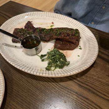 Ultramar - Skirt steak with chimichuri - Seafood Near Me - Kennebunkport, Maine Ultramar - Skirt steak with chimichuri - Seafood Near Me - Kennebunkport, Maine