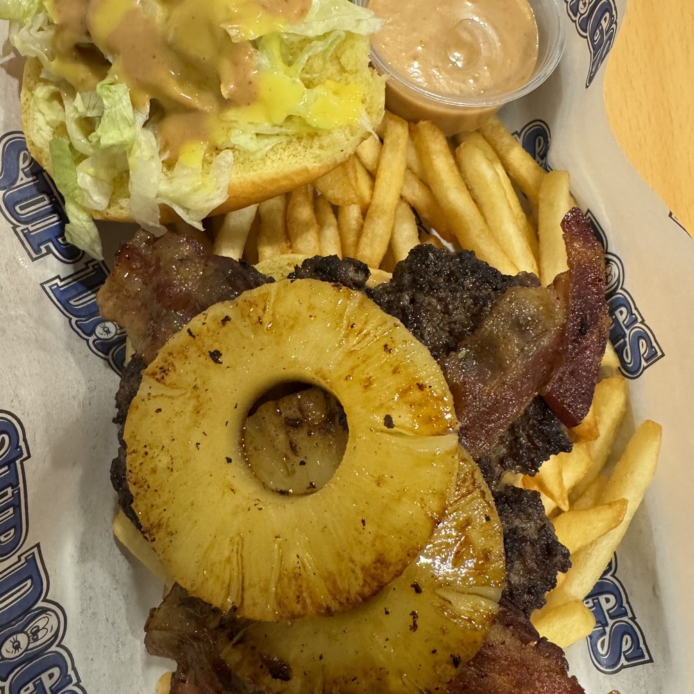 Hawaiian burger combo Hawaiian burger combo
