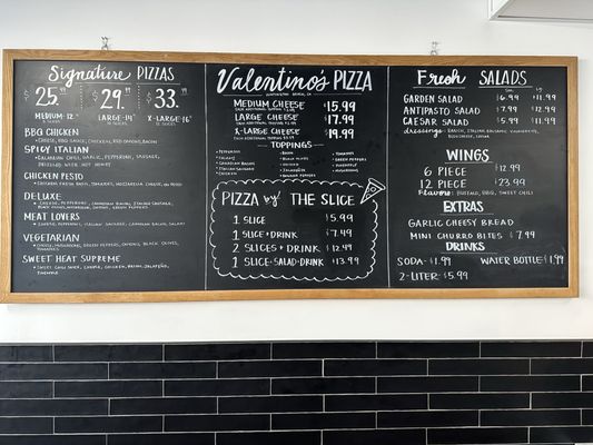 Menu photo 1 Valentino's Pizza Huntington Beach, CA Menu photo 1 Valentino's Pizza Huntington Beach, CA