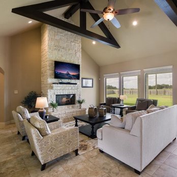 TKG Custom Homes - Living room that's open to kitchen and dining. - General Contractors Near Me - Seguin, Texas TKG Custom Homes - Living room that's open to kitchen and dining. - General Contractors Near Me - Seguin, Texas