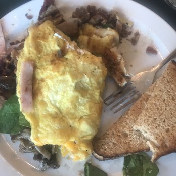 Café Eclectic - Very tasty! Didn't think about the photo until I had eaten half on my kitchen sink omelette - Breakfast & Brunch Near Me - Memphis, Tennessee