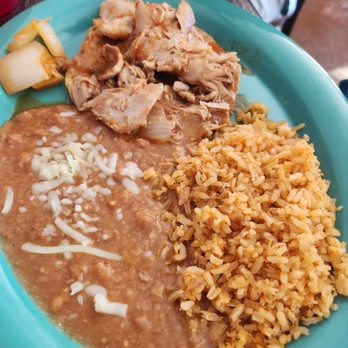 El Verduzco - Chicken tostada rice beans - Mexican Near Me - Dixon, California