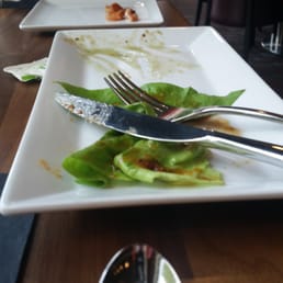 These were our amazing appetizers. We ate them way too fast to get a photo. They were Korean pork and delicious! These were our amazing appetizers. We ate them way too fast to get a photo. They were Korean pork and delicious!