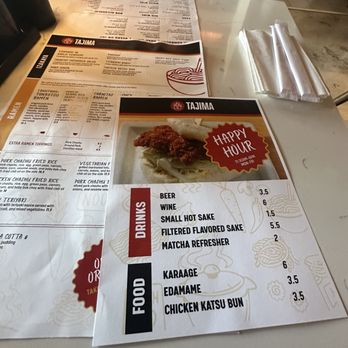 Tajima Ramen Crown Point - Happy Hour Menu - Ramen Near Me - San Diego, California Tajima Ramen Crown Point - Happy Hour Menu - Ramen Near Me - San Diego, California
