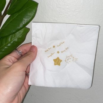 Drincup Cafe - Cute napkin! - Bubble Tea Near Me - Honolulu, Hawaii Drincup Cafe - Cute napkin! - Bubble Tea Near Me - Honolulu, Hawaii