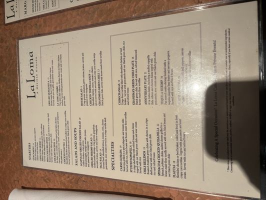 Menu photo 7 Savina's Denver, CO