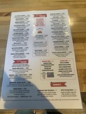 Menu photo 8 PorterHouse Burger Co Greensboro, NC Menu photo 8 PorterHouse Burger Co Greensboro, NC