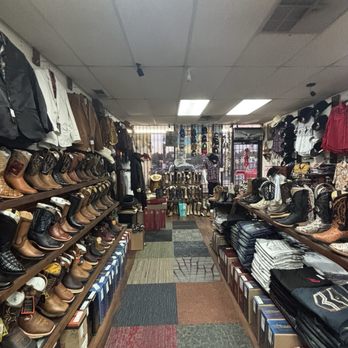 Mary's Western Wear - More interior - Shoe Stores Near Me - Garland, Texas Mary's Western Wear - More interior - Shoe Stores Near Me - Garland, Texas