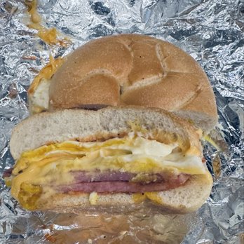 DogHouse - Taylor Ham, Egg, and Cheese on a roll - Bagels Near Me - Blairstown, New Jersey