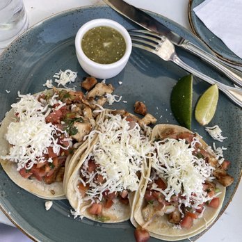 Margaritaville - Grilled Chicken Tacos - Seafood Near Me - Capitola, California Margaritaville - Grilled Chicken Tacos - Seafood Near Me - Capitola, California