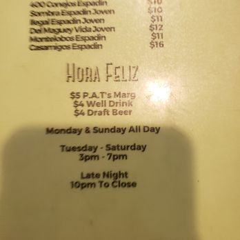 Park Avenue Tacos - Happy hour, hours! - Bars Near Me - Denver, Colorado