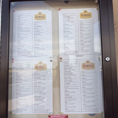 Menu photo 1 Pizzeria Mimosa Hereford, AZ