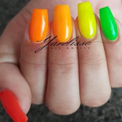 Nail Lounge By Yarelisse - Bright Colored Nails