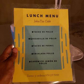 Johntin Café - Lunch Menu - Coffee & Tea Near Me - Ponce, Puerto Rico Johntin Café - Lunch Menu - Coffee & Tea Near Me - Ponce, Puerto Rico