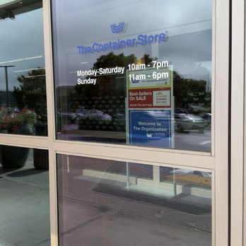 The Container Store - 7/7/2025:  CS' store hours. - Home Decor Near Me - Corte Madera, California