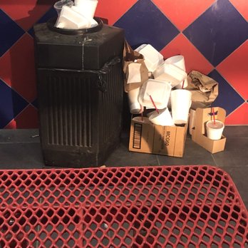 Generals Headquarters - a trash can and boxes of toilet paper - American Near Me - Shafter, California Generals Headquarters - a trash can and boxes of toilet paper - American Near Me - Shafter, California