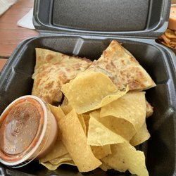 Fresco's Fusion Grill - Chipotle Bacon & Chicken Quesadilla!!!