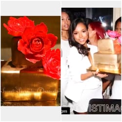 Sweet Serenity Desserts - Custom bday cake for Karrueche Tran