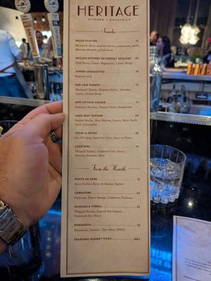 Menu photo 8 Heritage Kitchen + Cocktails Scottsdale, AZ Menu photo 8 Heritage Kitchen + Cocktails Scottsdale, AZ