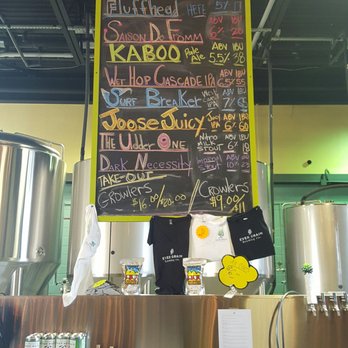 Ever Grain Brewing - Menu board of brews - Breweries Near Me - Camp Hill, Pennsylvania