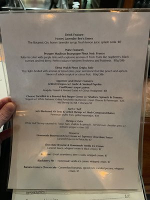 Menu photo 2 Rain Abingdon, VA