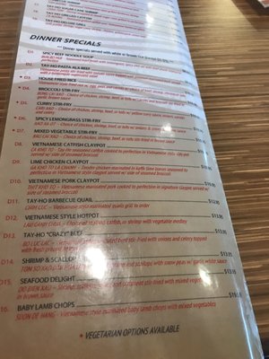 Menu photo 7 Tay-Ho Richmond, VA