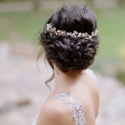 Karma Salon - Wedding Bridal Up Do by Morgan Oreeda