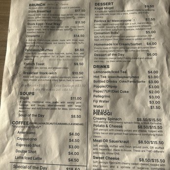 Stork Cafe - Menu - Polish Near Me - Homer Glen, Illinois Stork Cafe - Menu - Polish Near Me - Homer Glen, Illinois