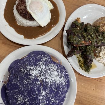 Aloha Stacks - Ube Coconut Pancakes, Loco Moco - Pancakes Near Me - El Monte, California Aloha Stacks - Ube Coconut Pancakes, Loco Moco - Pancakes Near Me - El Monte, California