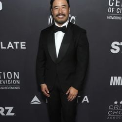 Situation Control - Actor and producer Randall Park in a custom black shawl lapel tuxedo for an awards show