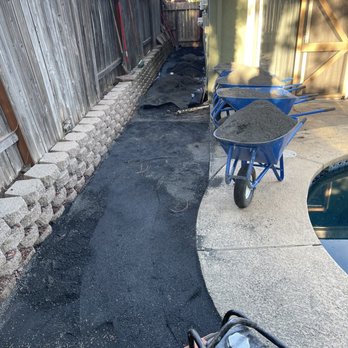 Bella Turf and Greens - Processed area in backyard - Artificial Turf Near Me - Roseville, California