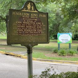 Pendleton King Park Entrance.