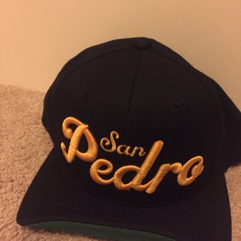 Badfish Clothing - Awesome looking San Pedro cap (black and yellow). - Men's Clothing Near Me - San Pedro, California Badfish Clothing - Awesome looking San Pedro cap (black and yellow). - Men's Clothing Near Me - San Pedro, California