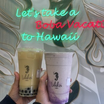Lilikoi Boba - Jasmine milk tea and ube horchata - Bubble Tea Near Me - Lafayette, California Lilikoi Boba - Jasmine milk tea and ube horchata - Bubble Tea Near Me - Lafayette, California