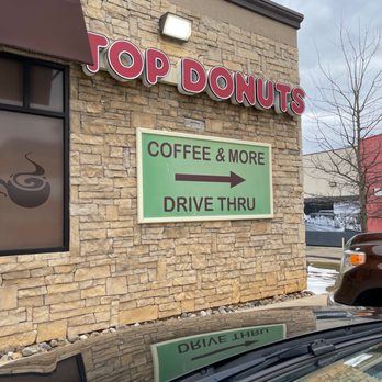 Top Donuts - Outside of building sign - Donuts Near Me - Tyler, Texas