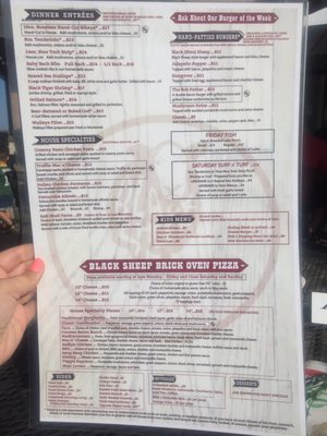 Menu photo 6 Black Sheep Pub And Grill Green Bay, WI