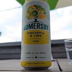 Waterloo Brewing - Somersby:  Pineapple & Lime