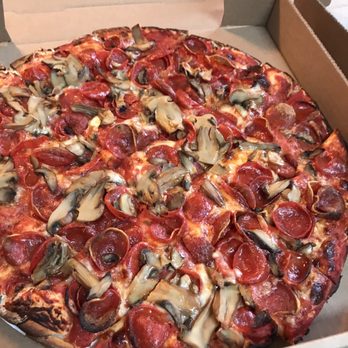 Emelio's - Pep-mushroom/ Delicious - Pizza Near Me - Columbus, Ohio