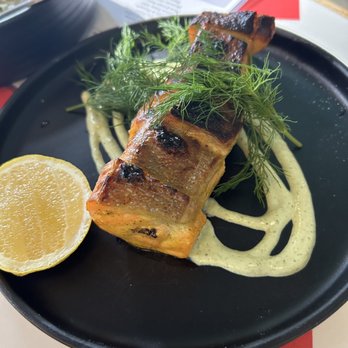 Laser Wolf - Salmon shishlik - Middle Eastern Near Me - Philadelphia, Pennsylvania