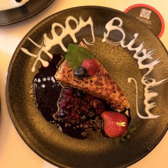 Fogo de Chão - Crème brûlée cheesecake - Brazilian Near Me - Pasadena, California