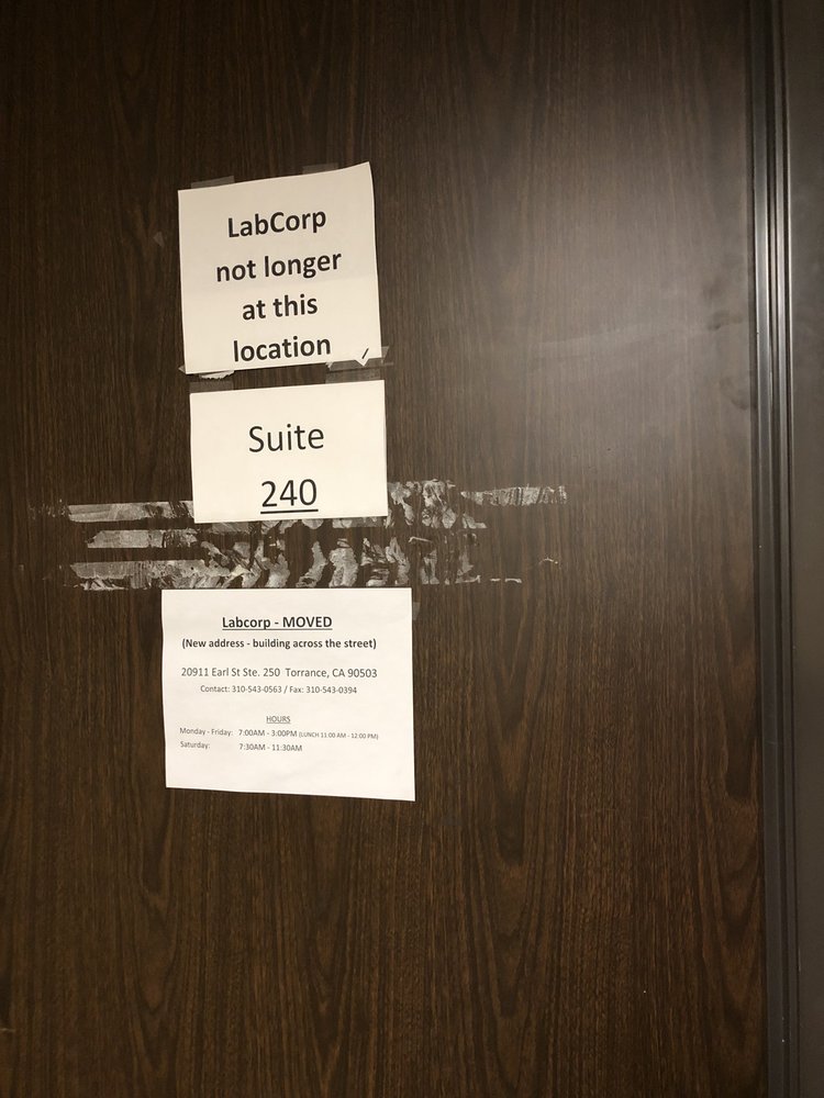 LAB CORP Updated September 2024 47 Reviews 4201 Torrance Blvd