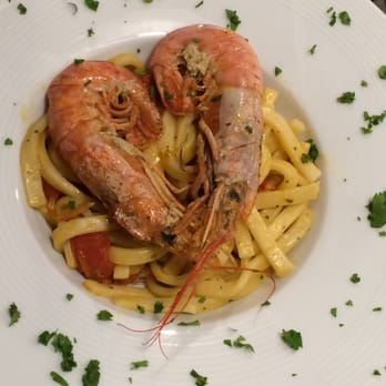 Caruso - Prawn pasta with tomatoes - Pizza Near Me - Nice, 06 Caruso - Prawn pasta with tomatoes - Pizza Near Me - Nice, 06