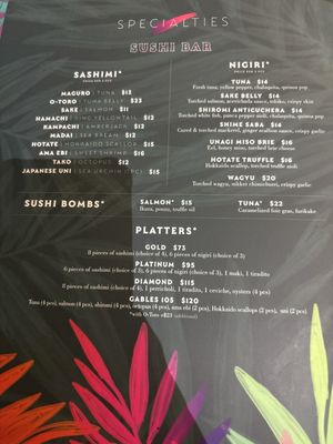 Menu photo 6 Ceviche 105 Boca Raton, FL