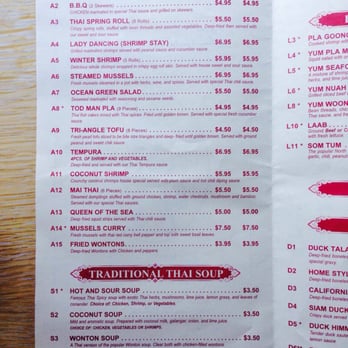 Pad Thai Restaurant - Menu 1/5 - Thai Near Me - New Haven, Connecticut Pad Thai Restaurant - Menu 1/5 - Thai Near Me - New Haven, Connecticut