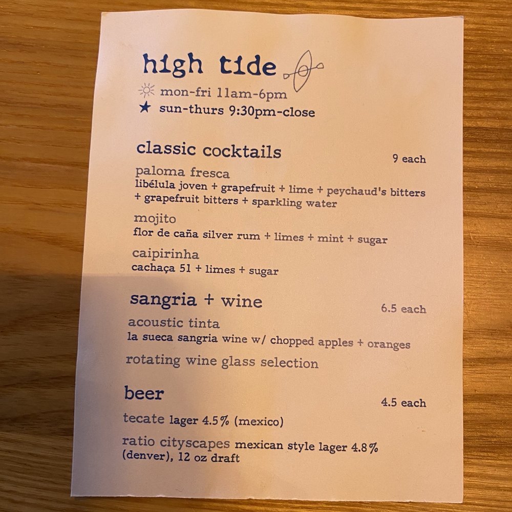 Bartaco - Happy Hour Menu - Tacos Near Me - Denver, Colorado