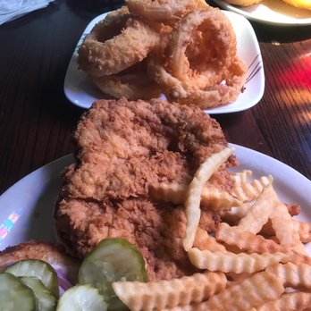 Pawn Shop Pub - Breaded Tenderloin and Onion Rings! Mmmm - Pubs Near Me - Indianapolis, Indiana Pawn Shop Pub - Breaded Tenderloin and Onion Rings! Mmmm - Pubs Near Me - Indianapolis, Indiana