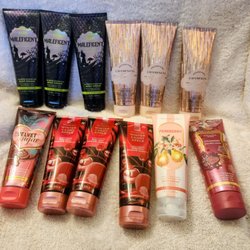 Bath & Body Works - Most was $3.00 each with a couple 75% off