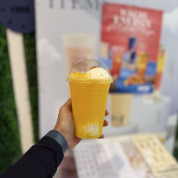 Mango Mango Dessert - Mango Sticky Rice D2. Mango Smoothie-o / 芒果粒粒爽 - Desserts Near Me - Aiea, Hawaii