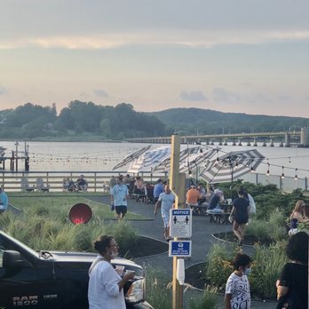 Barnacle Bill's - Ok out to the dining area from the parking lot - Bars Near Me - Rumson, New Jersey