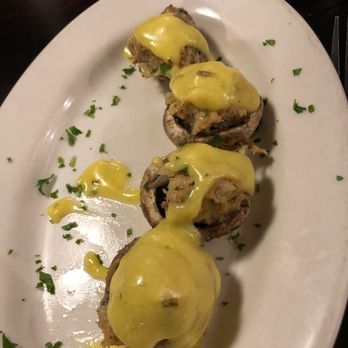 Alpine Steakhouse - Blue Crab Stuffed Mushrooms - Meat Shops Near Me - Sarasota, Florida Alpine Steakhouse - Blue Crab Stuffed Mushrooms - Meat Shops Near Me - Sarasota, Florida